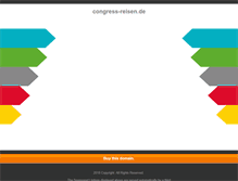 Tablet Screenshot of congress-reisen.de